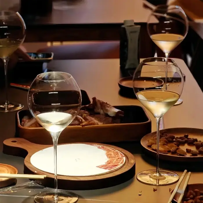 Verres à vin blanc ultra-légers