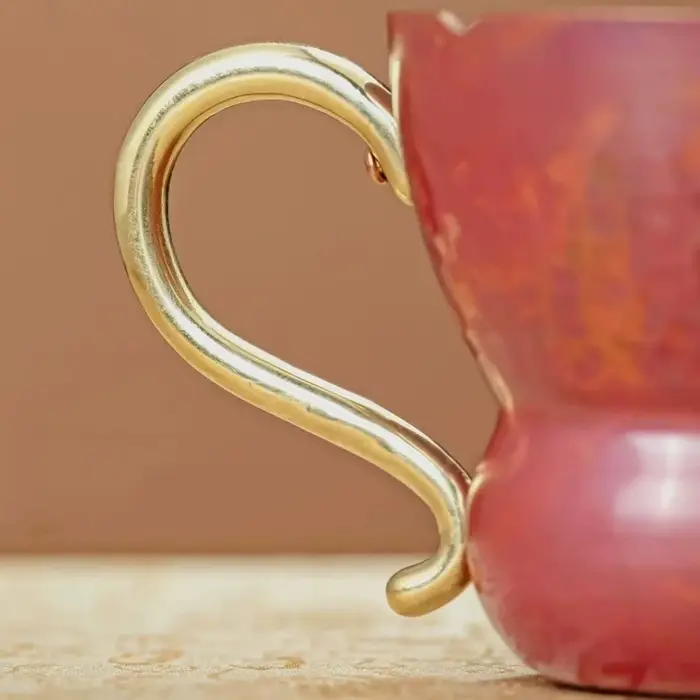 Mini tasse à café en cuivre Vintage
