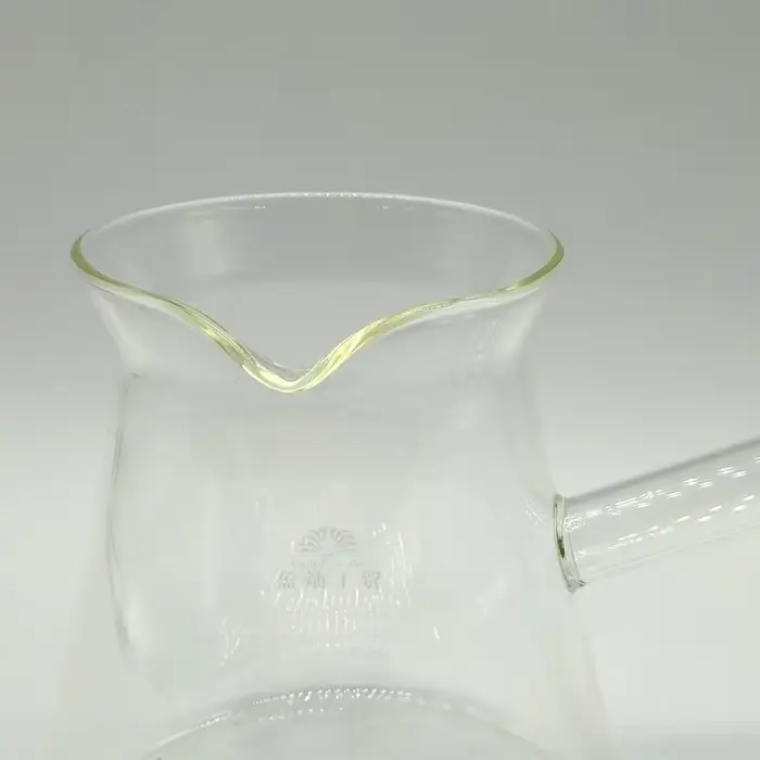 Cafetière en verre résistante à la chaleur, pichet à thé, pichet à beurre, bouilloire, poignée de ch