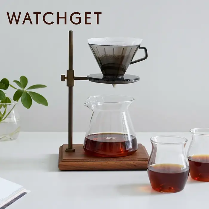 Watchget – serveur à café en verre de 300ml