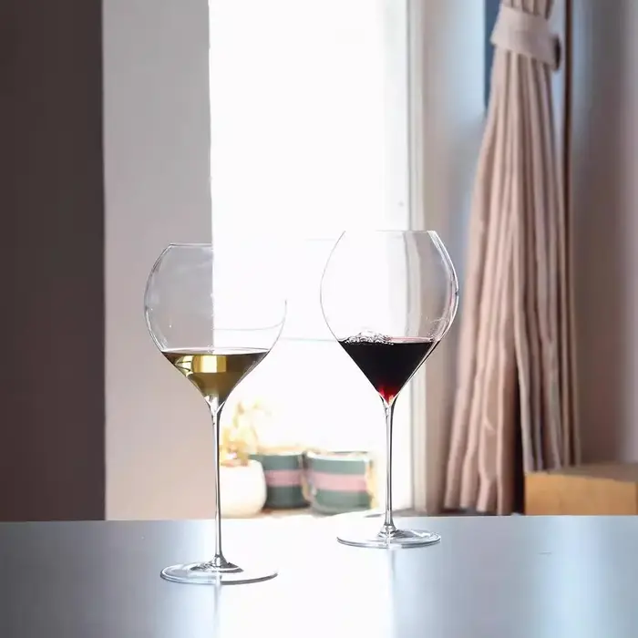 500ml Large Ultra-thin Sheer Red Wine Glasses White