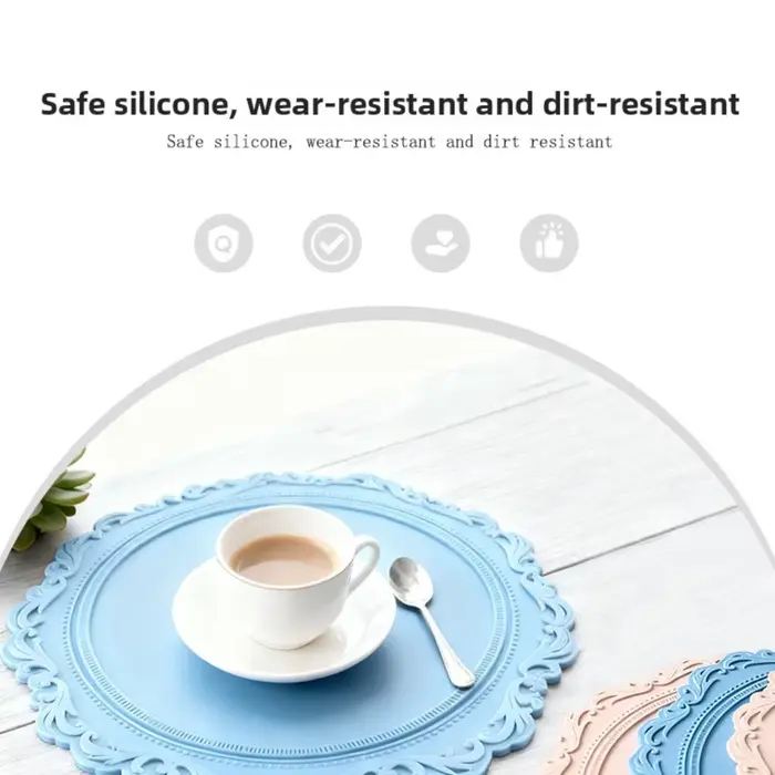 Tapis de table en silicone