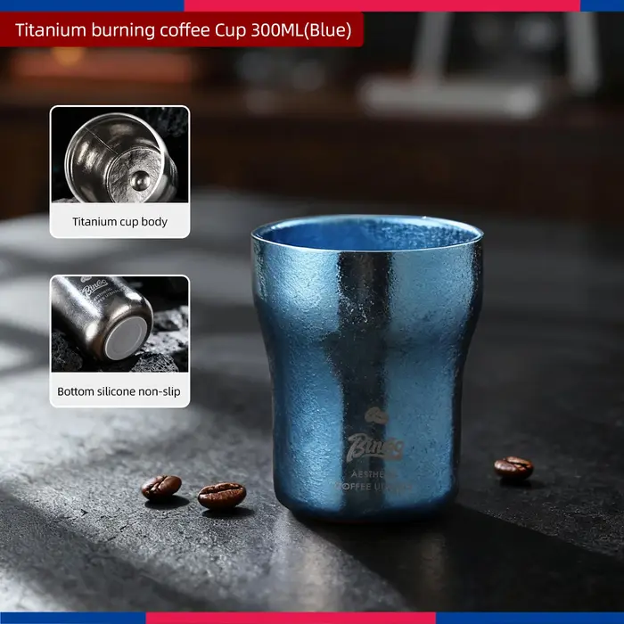 Bincoo – tasse de voyage en titane pur de qualité supérieure