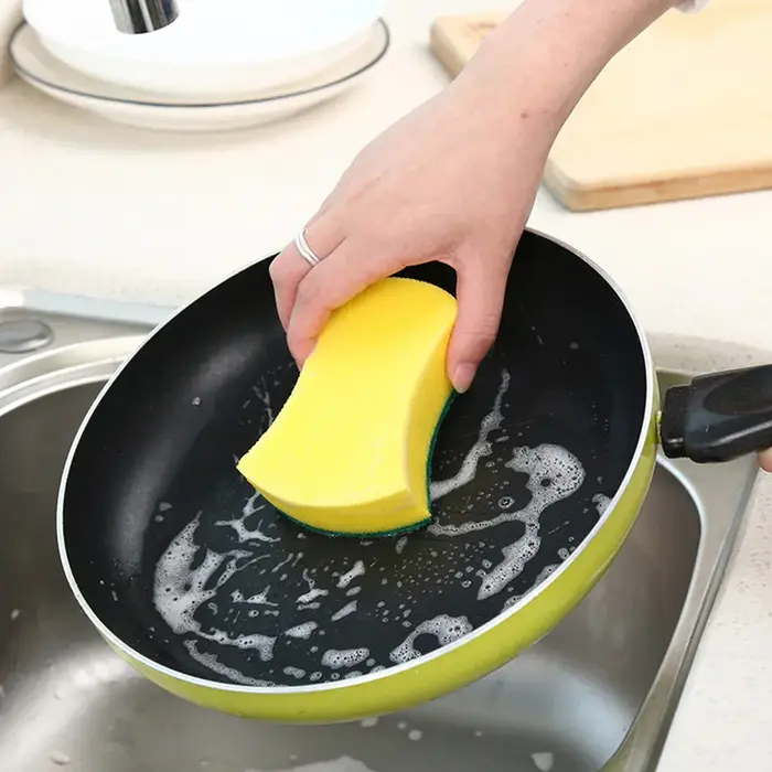 Éponge de cuisine réutilisable pour la vaisselle