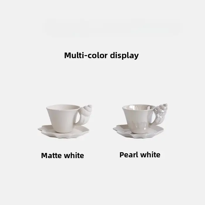 Tasse à café en céramique à coque mate