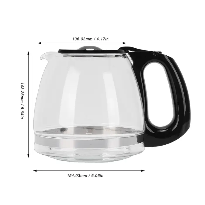Carafe à café en verre