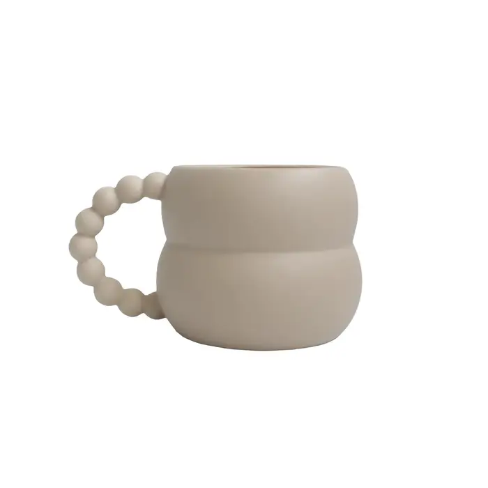 Tasse à café en céramique avec poignée boule
