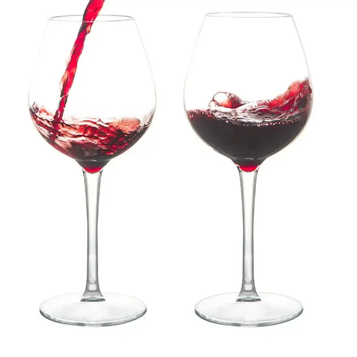 Verre à vin rouge tasse gobelet en plastique Transparent incassable