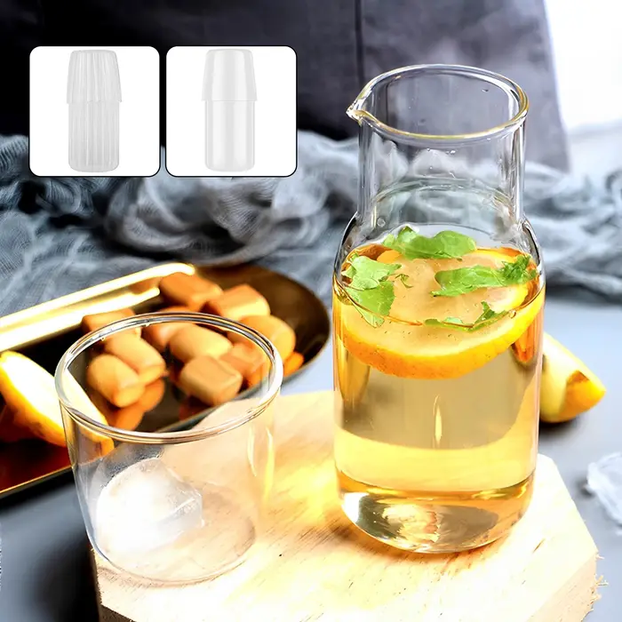 Ensemble de bouteilles d'eau en verre 550ML/600ML