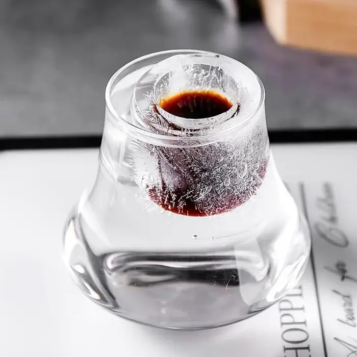 Lunettes de dégustation en verre cristal sans plomb