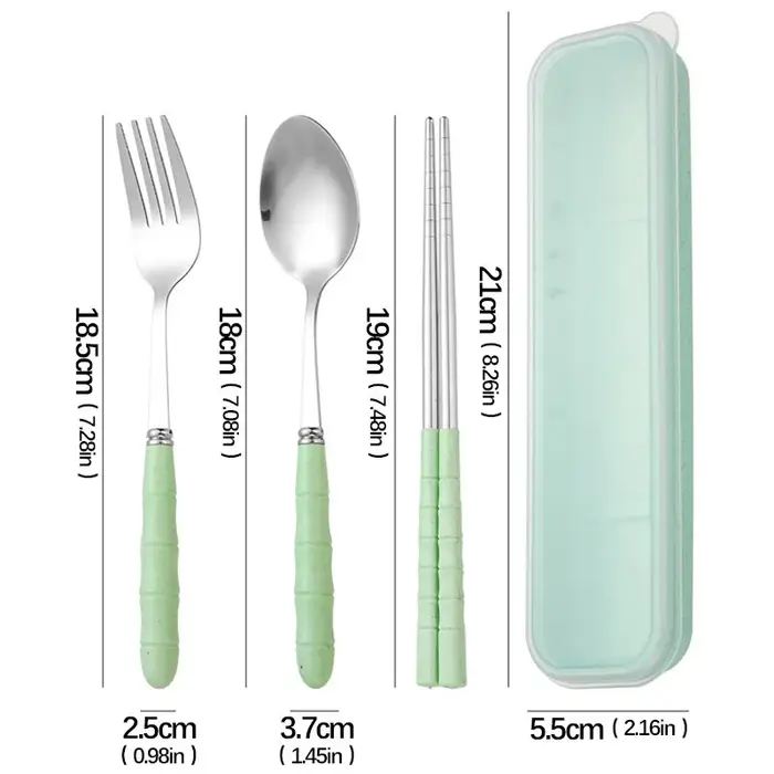 Ensemble de vaisselle en acier inoxydable