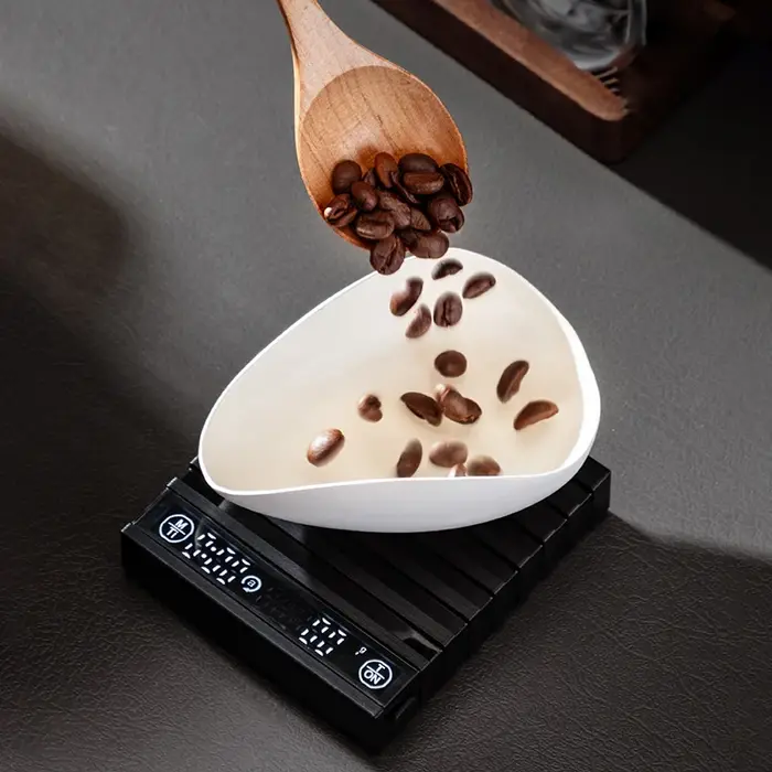 OANKR 304 Tasse de dosage pour grains de café avec kit de vaporisateur
