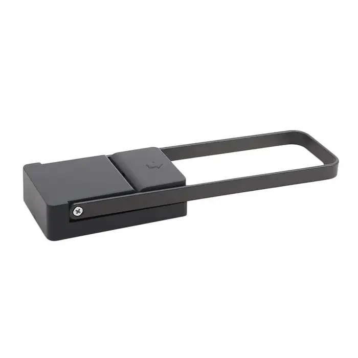 Porte-serviettes pliable à ventouse, gain de place, design compact, retrait sans dommage, installati