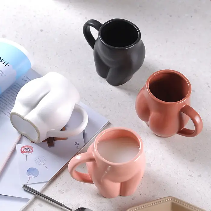 Tasse en céramique créative de 520ml