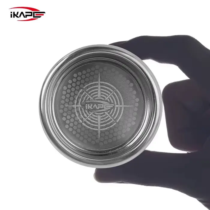 IKAPE ruche acier inoxydable filtre à expresso panier-précision haute Extraction pour 51/54/58MM sans fond Portafilter cafetière