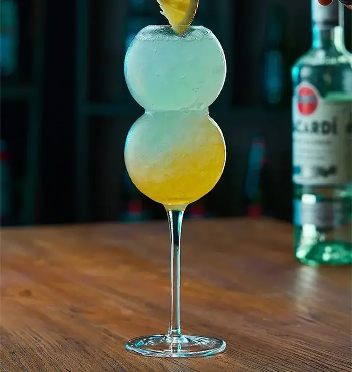 Verre à Cocktail boule à bulles
