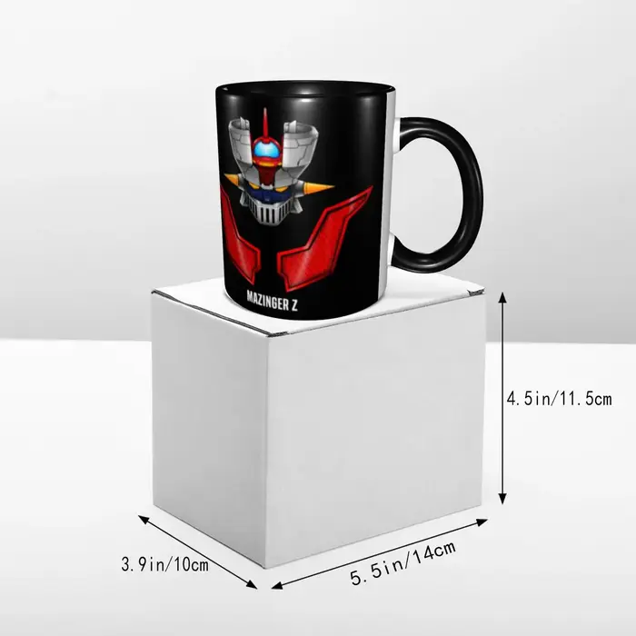 Mazinger Z Anime UFO Robot tasse à café bricolage personnalisé en céramique thé lait