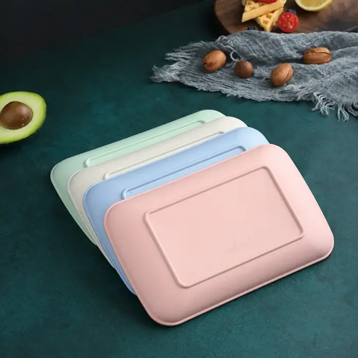 Assiette à Snack en Plastique de Haute Qualité