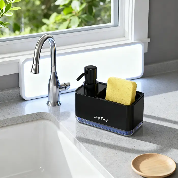 Distributeur de savon à vaisselle pour cuisine