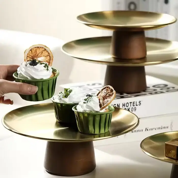 Assiettes de Table en acier inoxydable