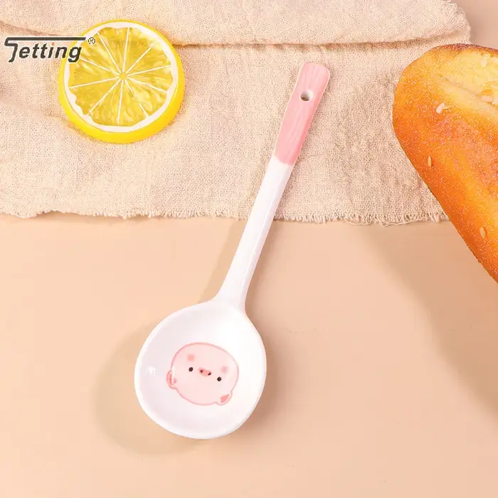 Cuillère à soupe en céramique overKawaii