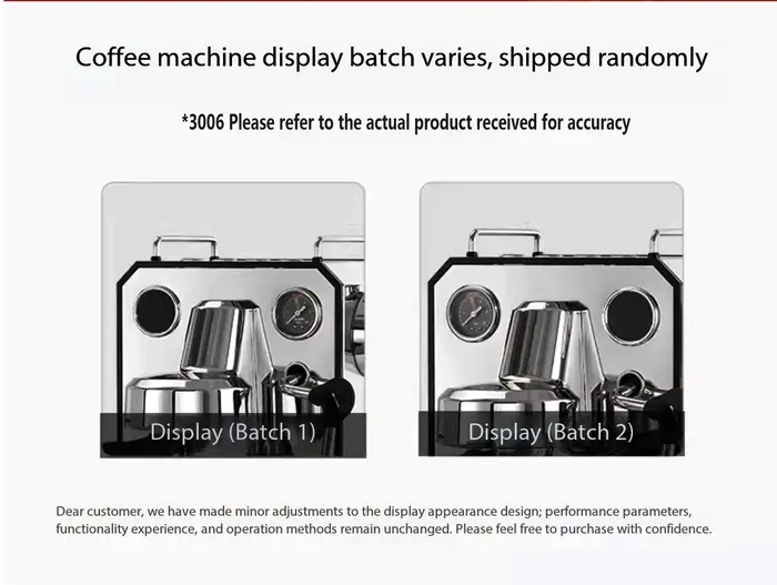 Machine à café expresso italienne Gemilai 3006