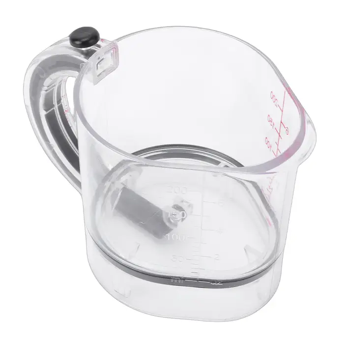 Tasse à mesurer réglable 4 en 1 multifonctionnelle avec base pour la cuisine