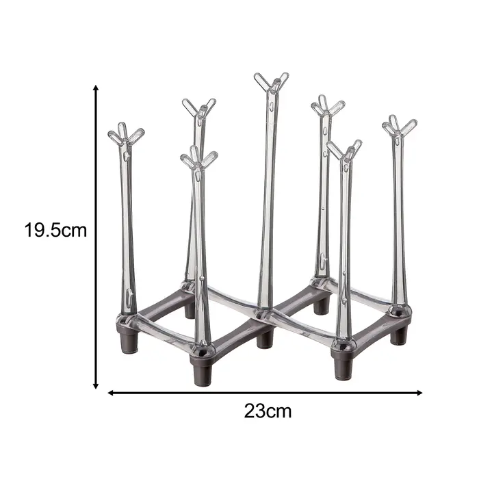 Égouttoir à tasses extensible et réglable pour cuisine, support créatif pour verres et gobelets, ran