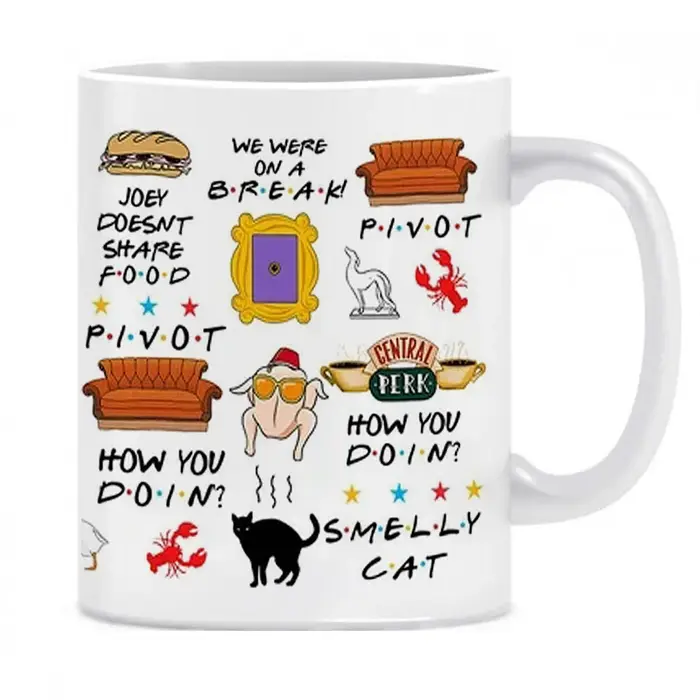 Tasse de série télévisée Friends 11OZ