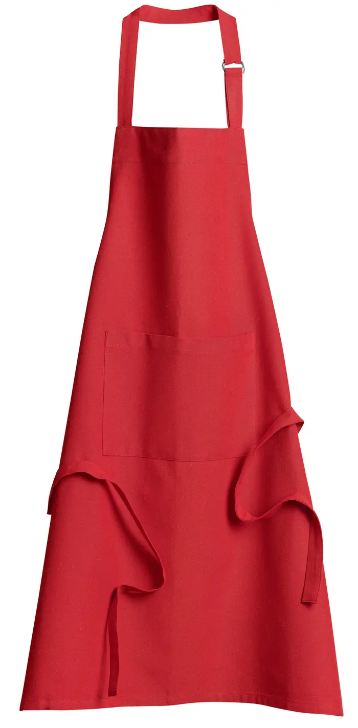 Tablier de cuisine Dario Rouge Recycl 85 x 72