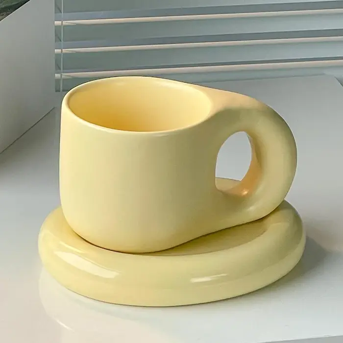 Tasse à café mignonne en céramique personnalisée