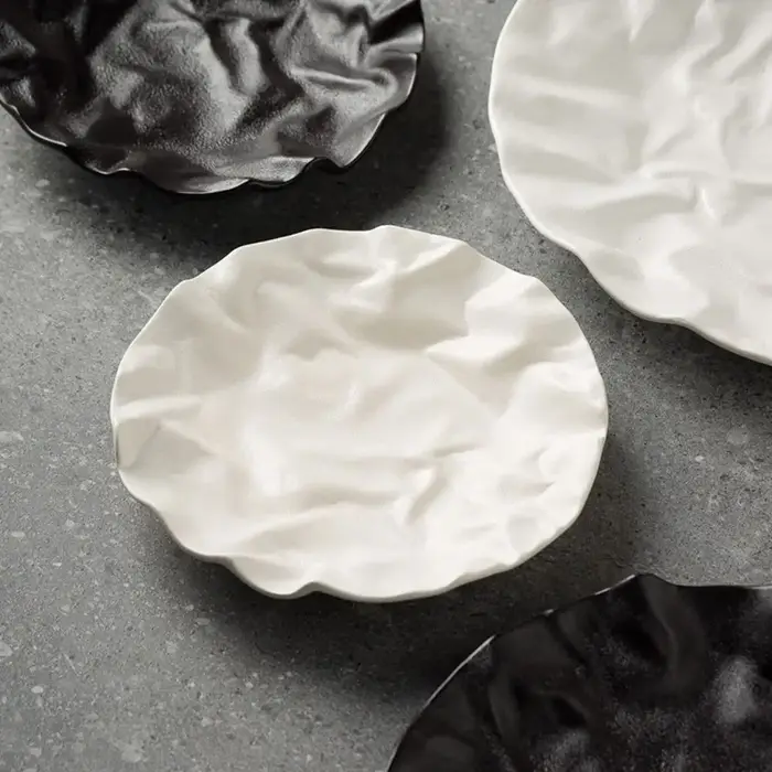 Assiette en céramique pour cuisine occidentale