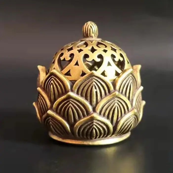 Porte-encens Lotus, Petit Brûleur de Cônes d'Encens