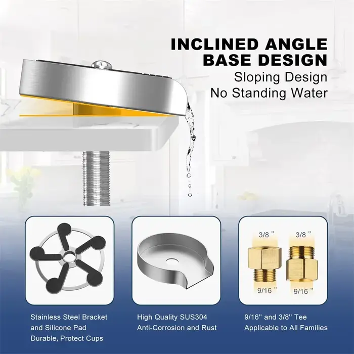 Lave-gobelet automatique en acier inoxydable