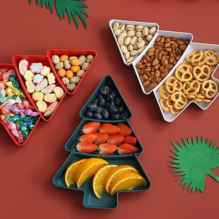 Assiette de fruits pour arbre de Noël