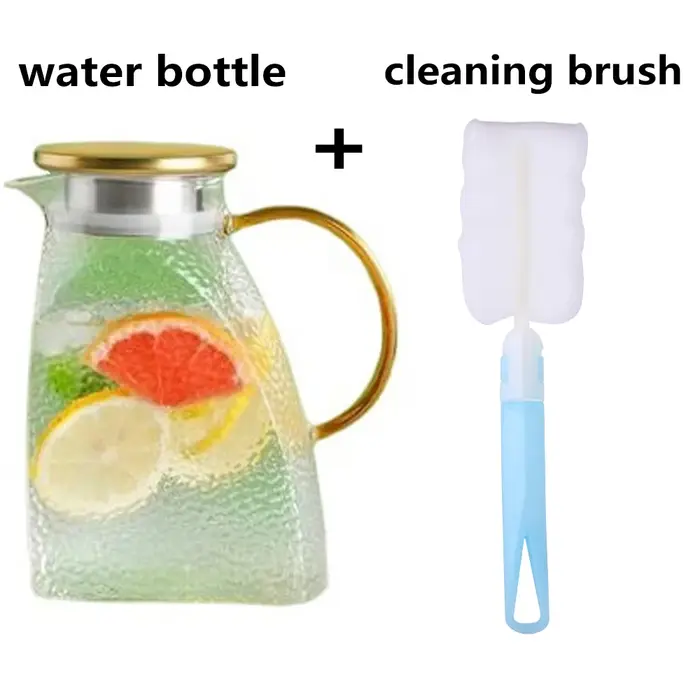 Pichet d'eau en verre de 1