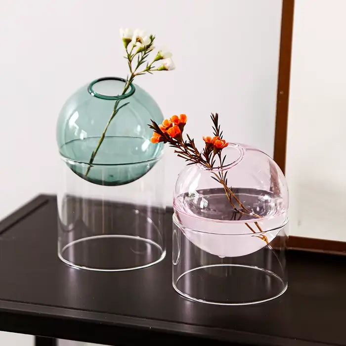 Mini Vase à fleurs rond