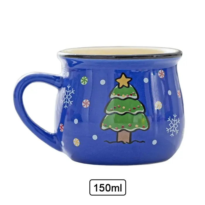 Tasse de noël en céramique