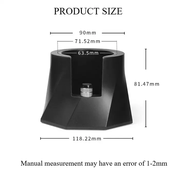 OCOOCO 51-58mm Station de doseur de café porte-filtre