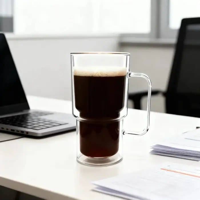 1/2/4 pièces-récipient de tasse en verre à haute teneur en borosilicate