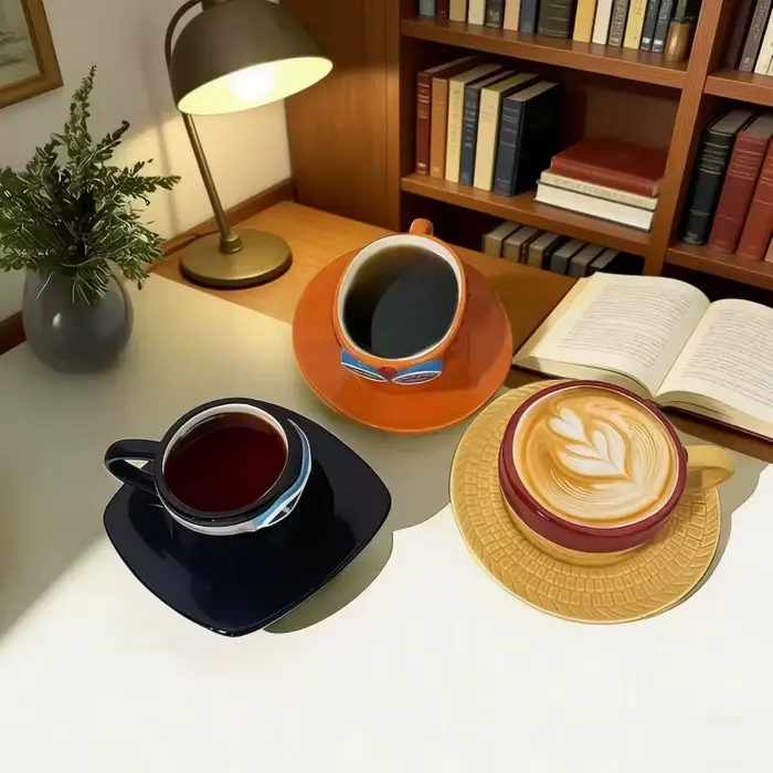 Tasse à café de dessin animé en forme de chapeau créatif, Anime Cosplay, Chopper Zansabo, tasse en c
