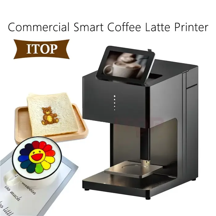 ITOP Caramel encre de qualité alimentaire pour Machine d'art Latte café