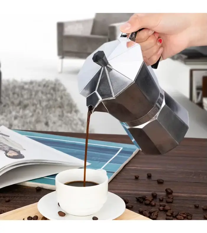 Cafetière moka italienne en aluminium
