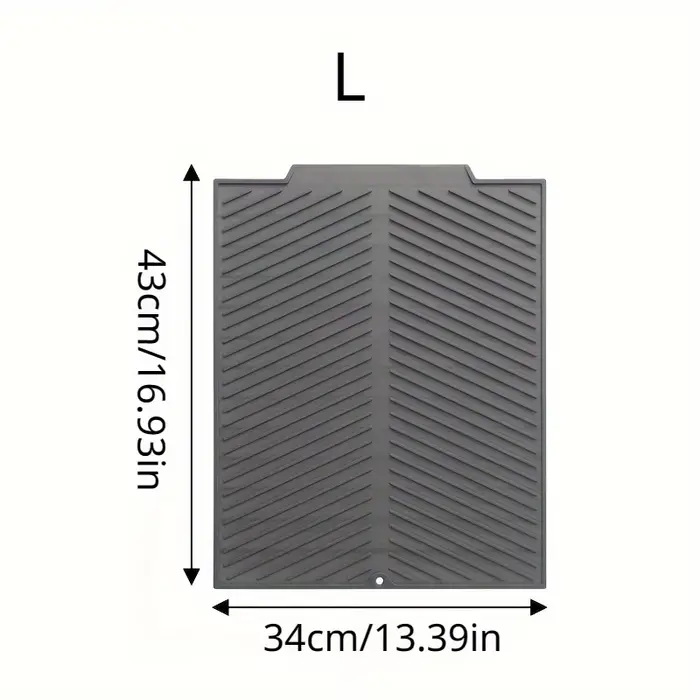 Tapis de drainage en silicone