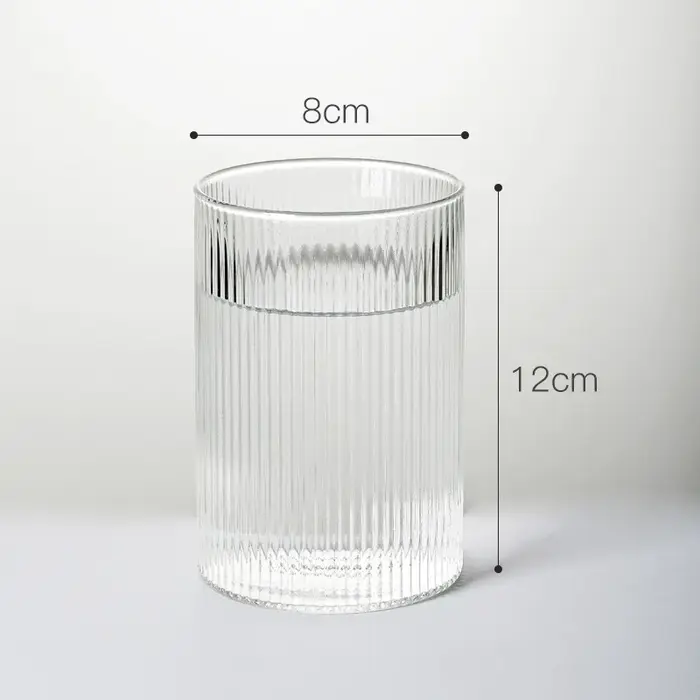 Bouteille d'eau en verre épaissi 1L/1.5L avec couvercle en acier inoxydable, carafe à eau froide, pi