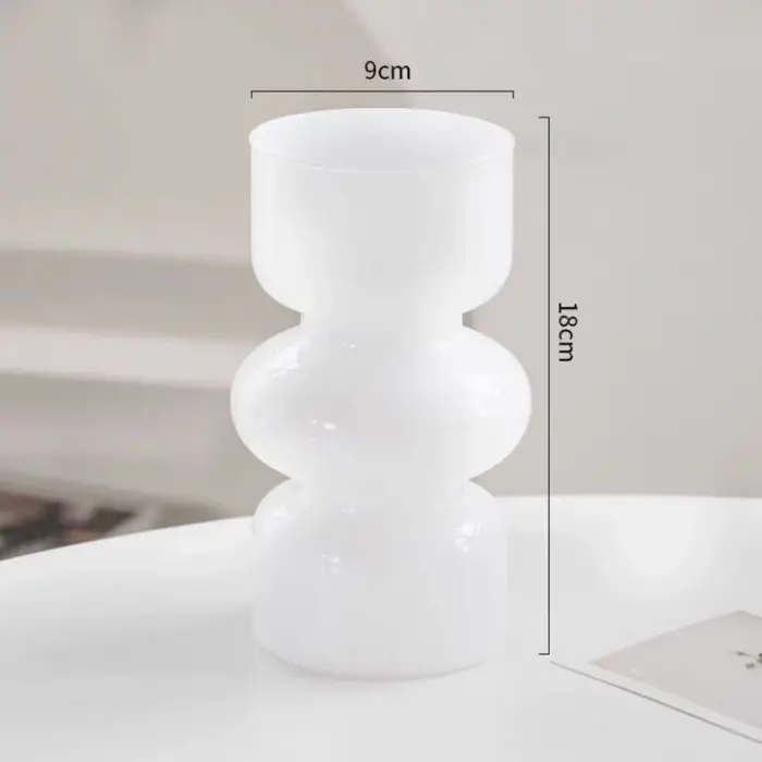 Vase en verre de style rétro européen, ornement hydroponique, décoration de salon, vase Gouden Huis