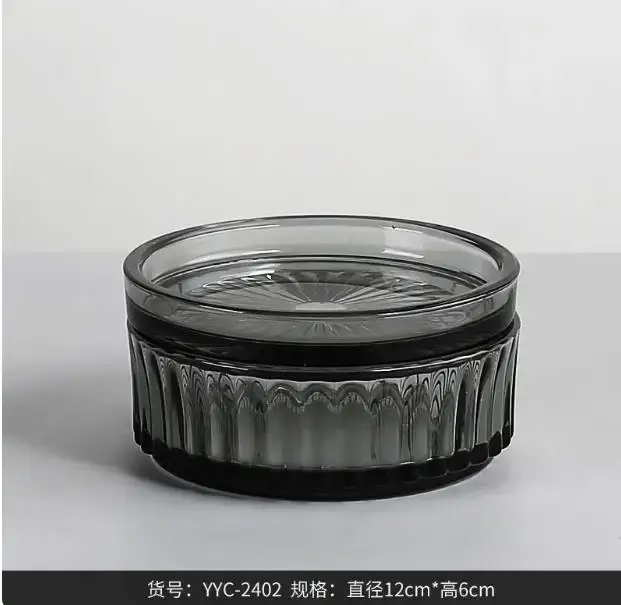 Plateau de fruits recouvert de verre à haute teneur en borosilicate