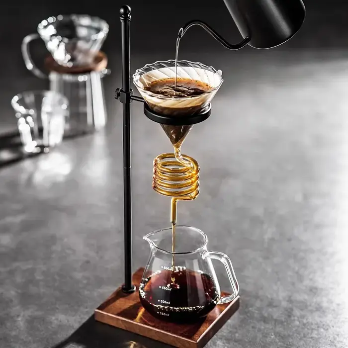 Support de filtration pour café en spirale style INS