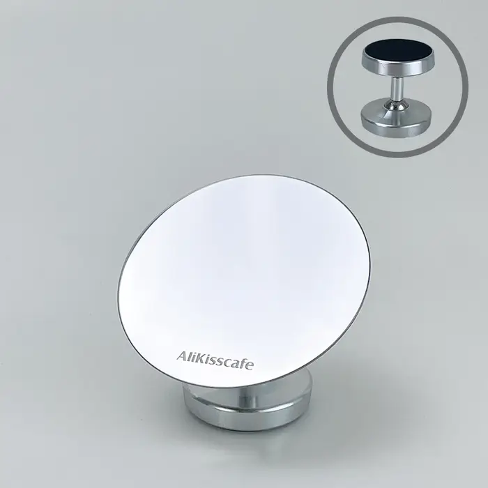Extraction de miroir de tir à expresso, porte-filtre magnétique réglable sans fond, accessoire de Ma