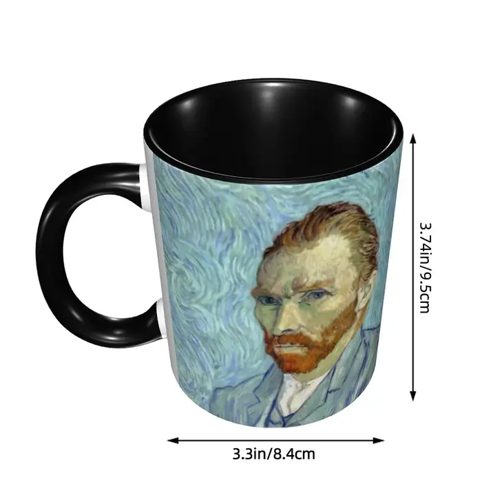 Autoportrait de Vincent Van Gogh tasse à café bricolage
